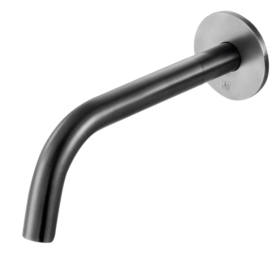 Just Taps Vos Bath/Basin Spout 150mm Brushed Black product image - Image 1