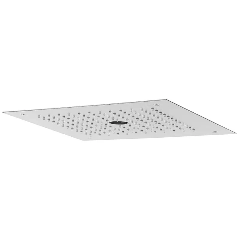 Crosswater Mpro Stream 380x380 Recessed Shower Head Stainless Steel Effect detail view - Image 5