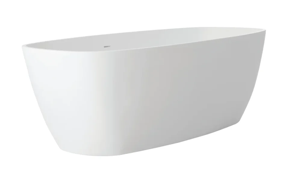 Bc Designs Vive Bath 1610 X 750 (no Waste) Polished White detail view - Image 2