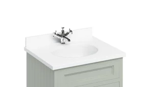 Burlington White Minerva 670 Top With Vanity Bowl