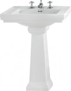 Imperial Astoria Deco Small Basin 3t 520 White