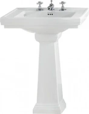 Imperial Astoria Deco Small Basin 3t 520 White