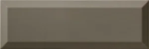 European Tiles Bisello Dark Grey 10X30 Brillo Ceramic  Tile