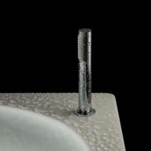 Vado Zoo Single Function Deck Mounted Shower Kit Chrome detail view - Image 4