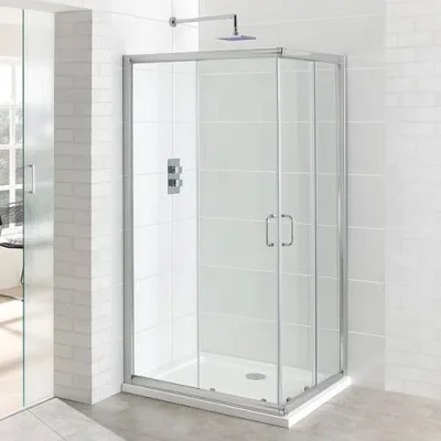 Eastbrook Vantage Easy Clean Corner Entry 800 X 800mm Chrome