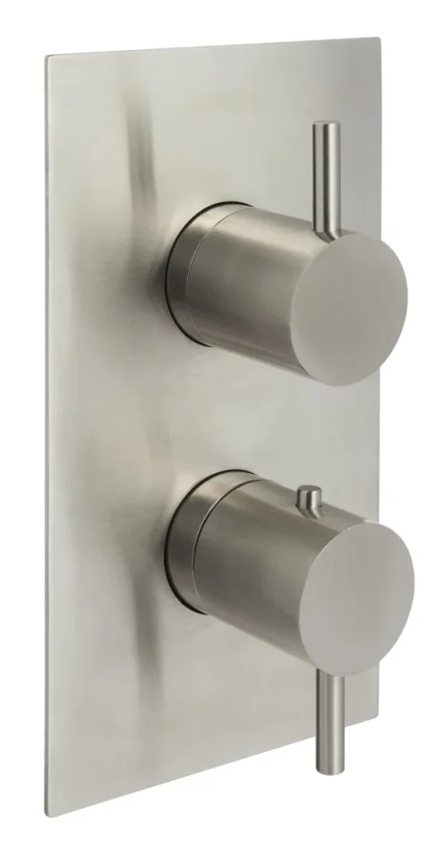 Just Taps Inox Thermostatic Concealed 1 Outlet Shower Valve product image - Image 1