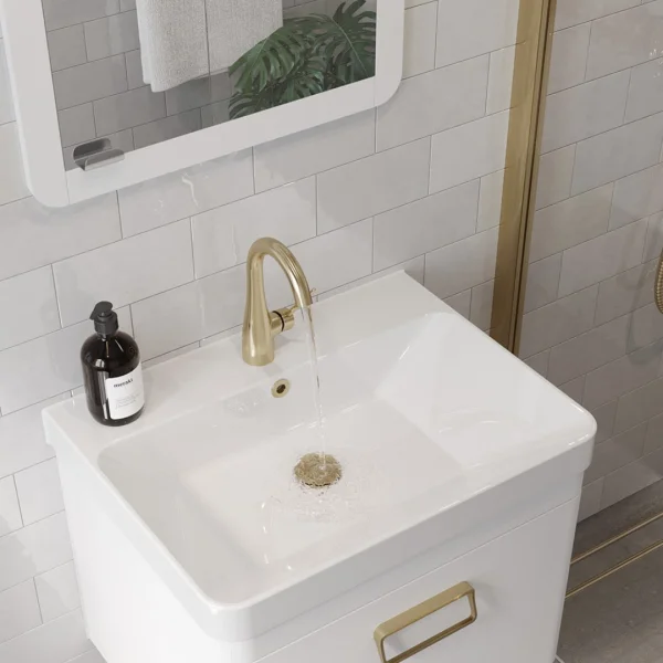 Saneux Hyde 60x46cm Washbasin 1th