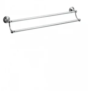 Crosswater Belgravia Double Towel Rail 600mm Chrome