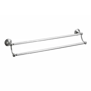 Crosswater Belgravia Double Towel Rail 600mm Chrome