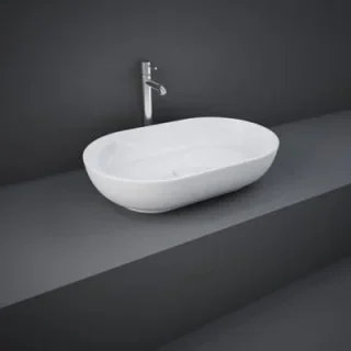 Rak Feeling 55cm Oval Counter Top Wash Basin product image - Image 1
