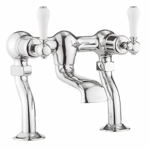 Crosswater Belgravia Lever Bath Filler Deck Mounted Chrome