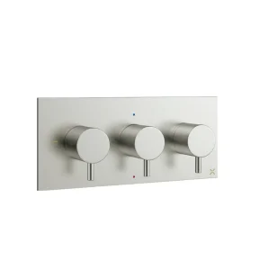 Crosswater Mpro 3 Handle Trimset (must Be Paired With Wlbp2001r+) Stainless Steel Effect