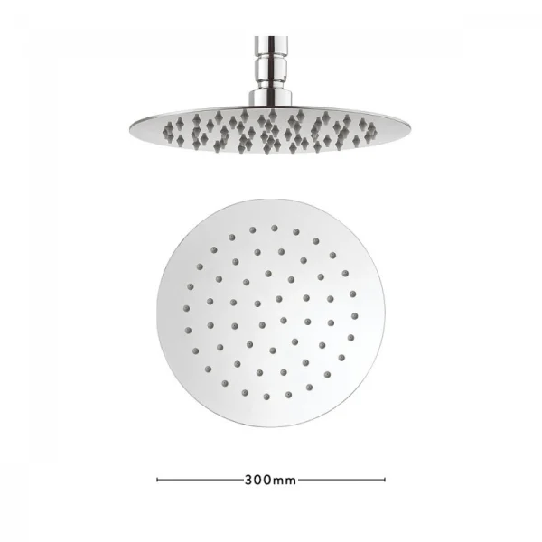 Crosswater Central Shower Head 300mm Chrome