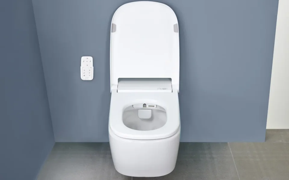 Vitra V-care Smart Wc Comfort - White detail view - Image 2
