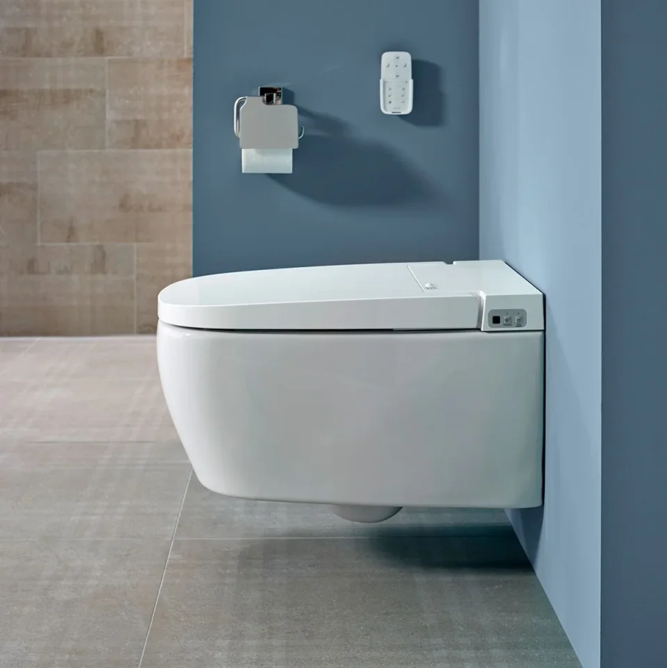 Vitra V-care Smart Wc Comfort - White detail view - Image 3