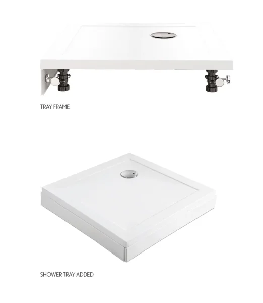 Crosswater Square/rectangular Shower Tray 16 Piece Leg Set