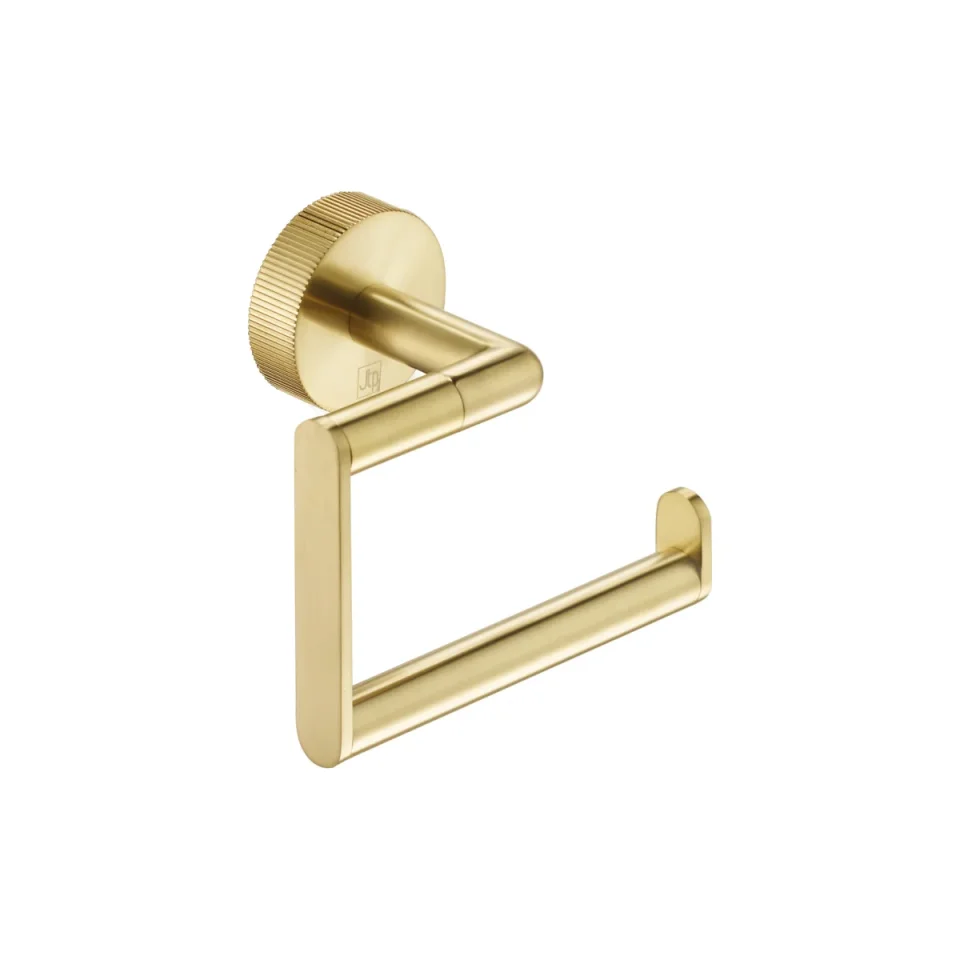 Just Taps Evo Toilet Roll Holder Brushed Brass product image - Image 1