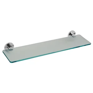 Vado Elements Frosted Glass Shelf 558mm (22'') Chrome