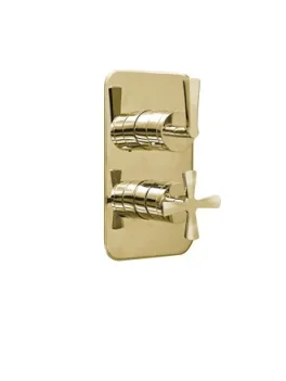Burlington Riviera Shower Valve Gold C/w Diverter product image - Image 1