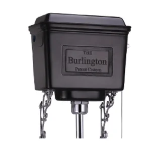 Burlington Black Aluminium High Level Cistern