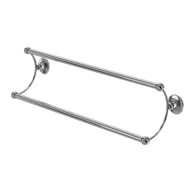 Burlingtondouble Towel Rail Chrome product image - Image 1
