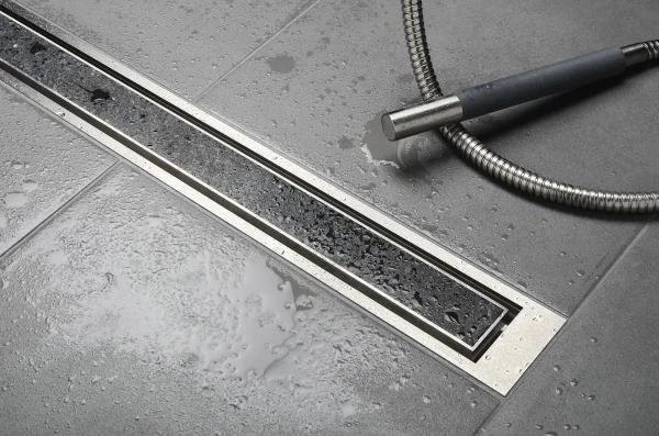 Unidrain 700mm Floor Mounted Linear Drain (custom Solution Finish)