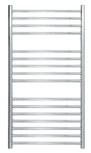 Jis Steyning 520 1000 X 520mm Radiator For Central Heating Satin Stainless Steel