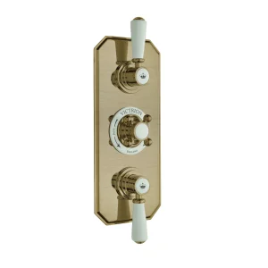 Bc Designs Victrion Triple 2-way Concealed Valve Brushed Gold