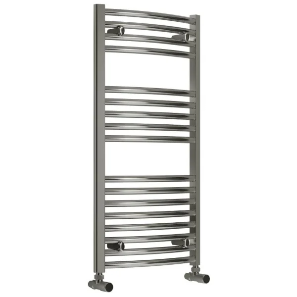 Reina Diva 500 X 800 Towel Radiator Chrome Curved