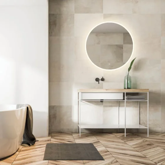 Hib Sphere 80 Mirror 80cm X D3cm detail view - Image 2