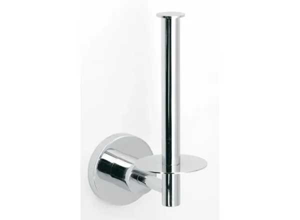 Vado Elements Spare Paper Holder Wall Mounted Chrome detail view - Image 3