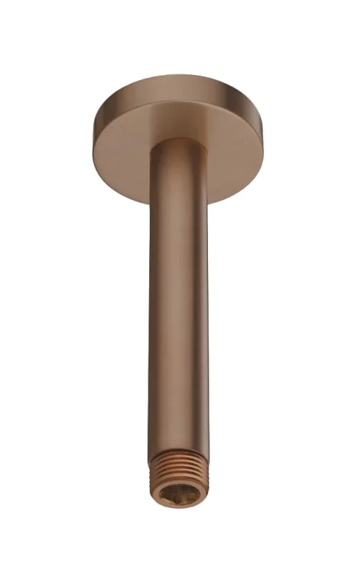 Just Taps Vos Ceiling Arm Brushed Bronze product image - Image 1