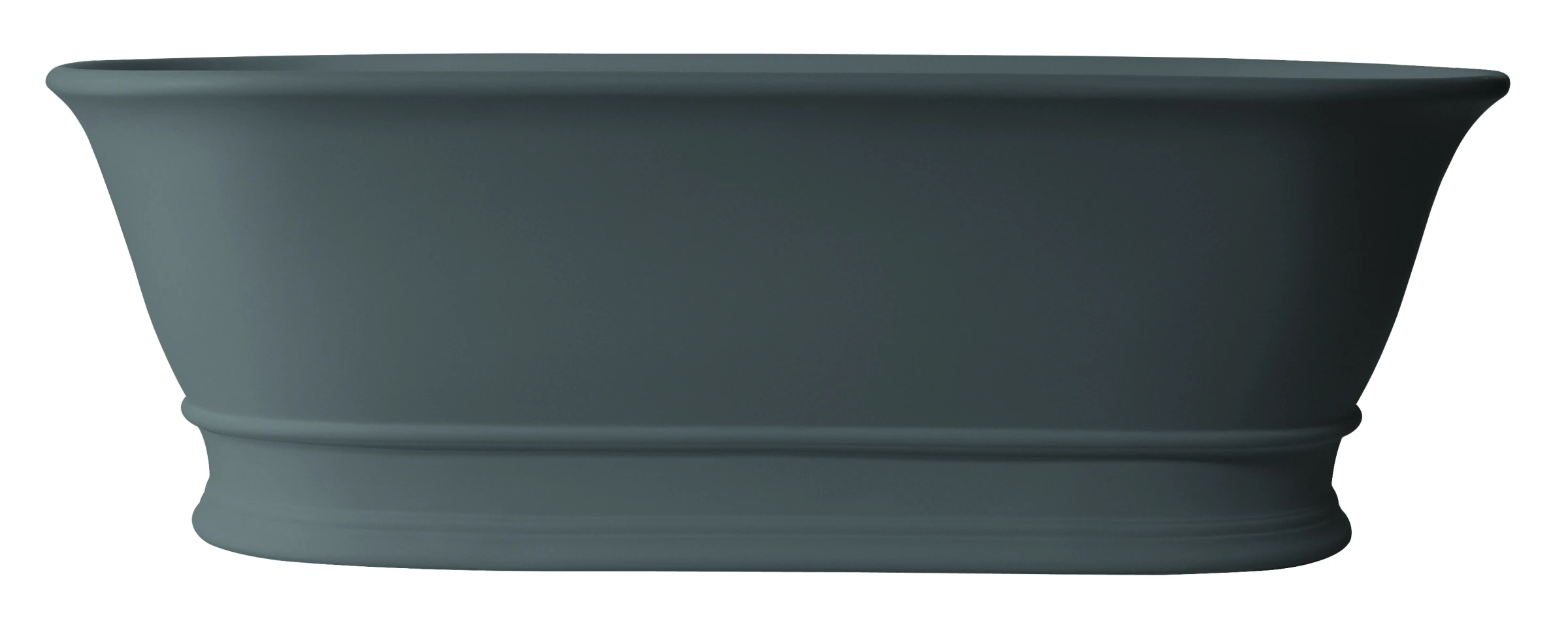 Bc Designs Bampton Bath 1555 X 740 (no Waste) Industrial Grey