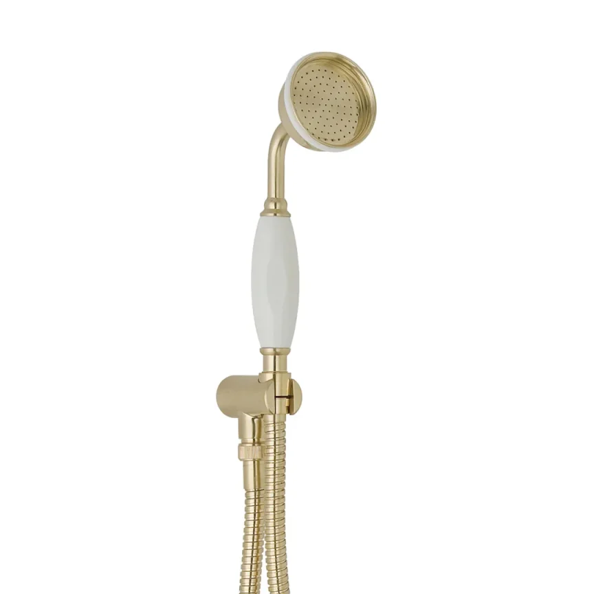 Bc Designs Victrion Wall Mounted Handshower Set Brushed Gold product image - Image 1