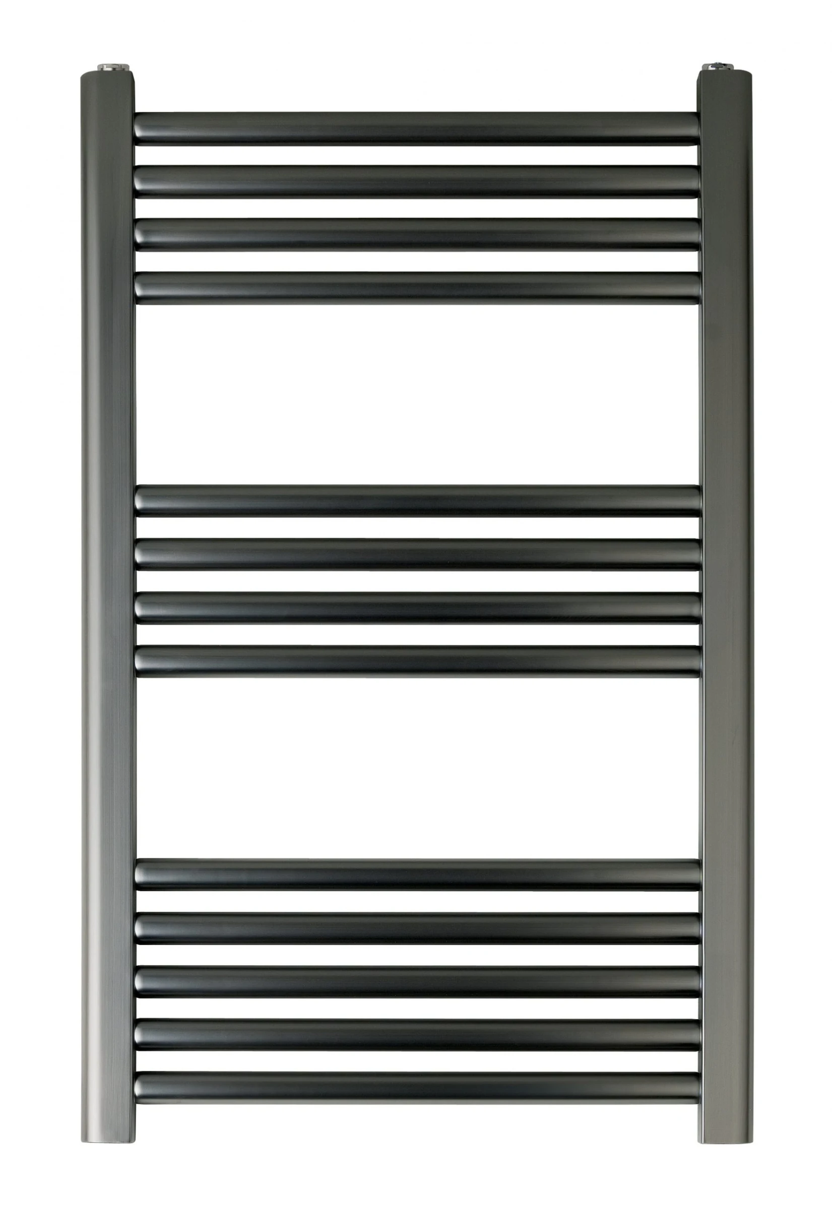 Just Taps Vos Radiator Brushed Black 800 X 500