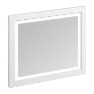 Burlington 900mm Led Mirror - Matt White