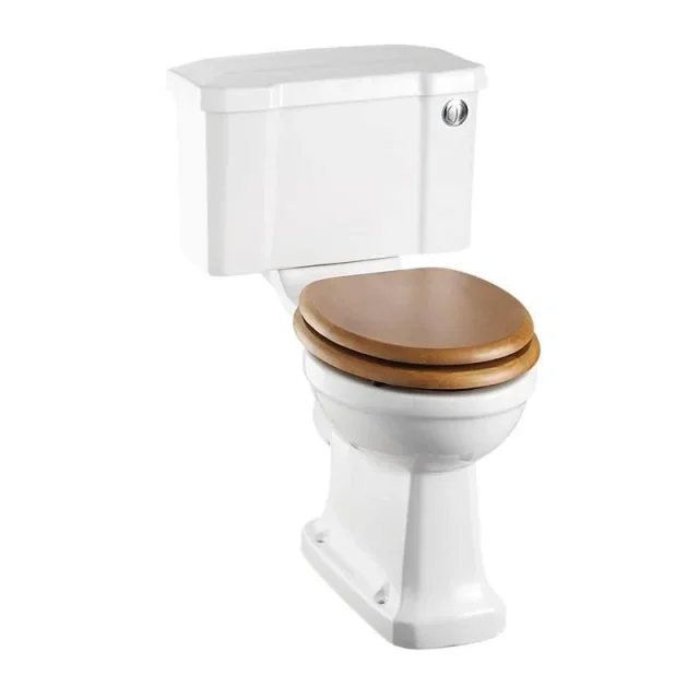 Burlington Close Coupled / Low Level Cistern 51cm Front Button (incl. Cistern Fittings) product image - Image 1