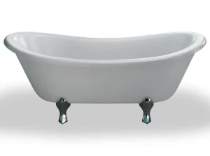 Burlington Clearwater 1640 X 700mm Bateau Bath