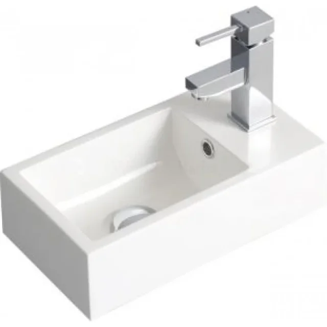 Cubico Minimo Cloakroom Basin product image - Image 1