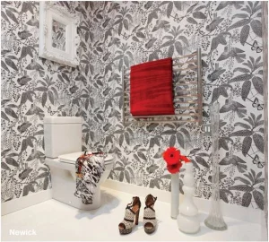 Jis Newick 750 600 X 750mm Radiator For Central Heating Satin Stainless Steel