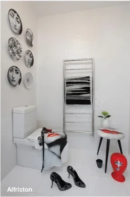 Jis Alfriston 1260/520 1260mm X 520mm Central Heating Satin Stainless Steel Radiator detail view - Image 2