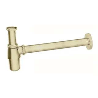 Eastbrook Cottisford Round Bottle Trap Brushed Brass Brushed Brass