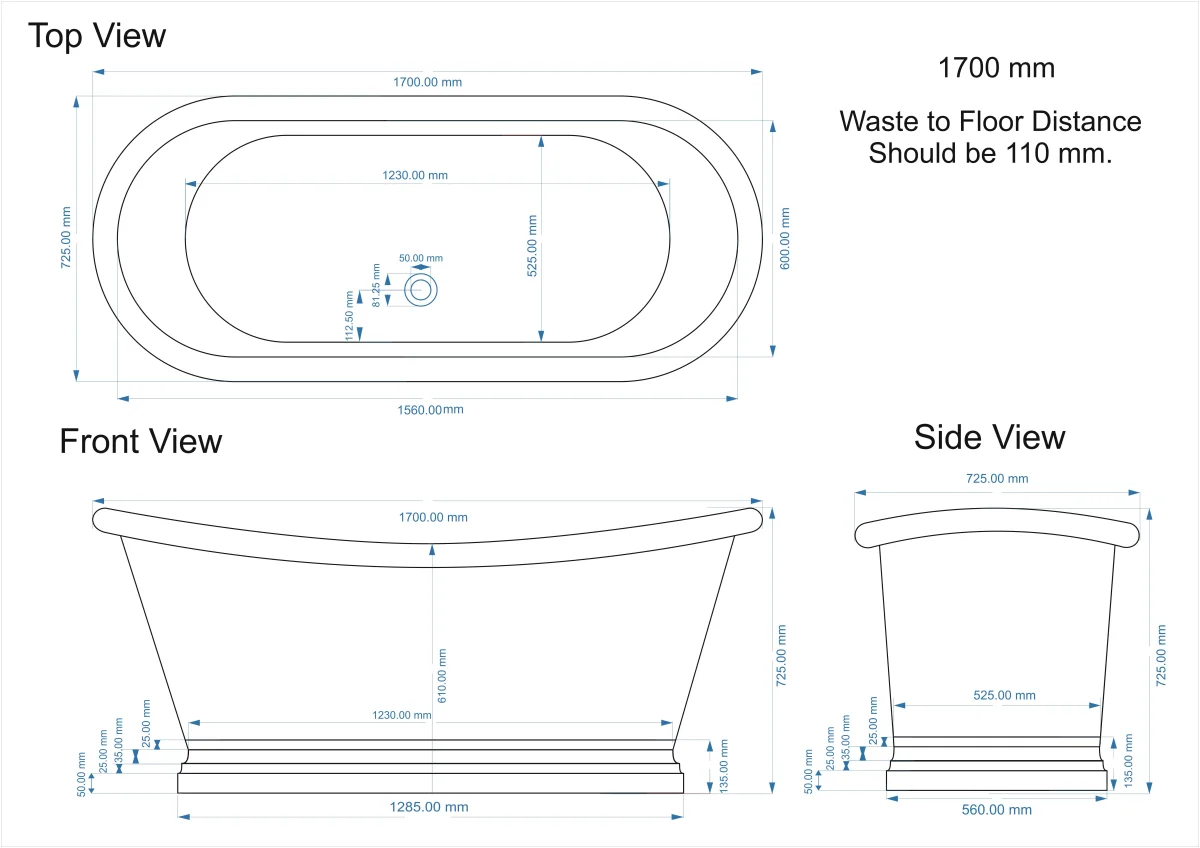 Bc Designs 1700 Nickel Bath Nickel Inner Nickel detail view - Image 4