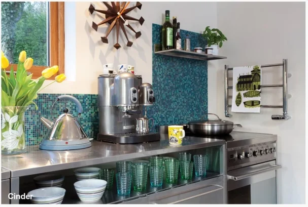 Jis Cinder 370 X 520mm Radiator For Central Heating Satin Stainless Steel product image - Image 1