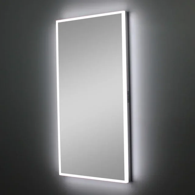 Schneider Illuminated Mirror Glow Hcl A/sp 46/90/hcl, Anodised product image - Image 1