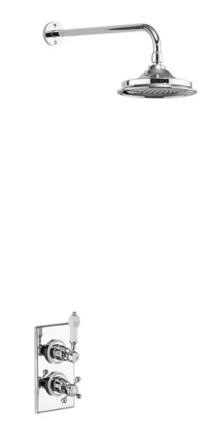 Burlington Trent Single Outlet Concealed Shower Val product image - Image 1