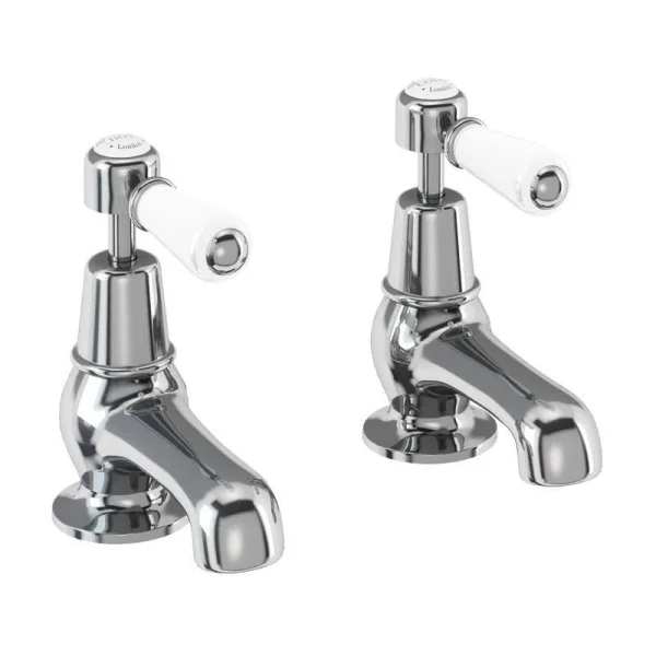 Burlington Qt Basin Taps 3 (no Heads) Chrome