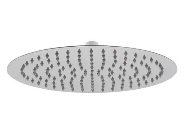 Vado Aquablade Single Function Easy Clean Slim Line Round Shower Head 300mm (12") Chrome detail view - Image 2