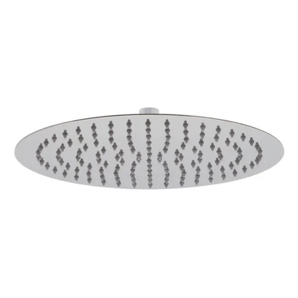 Vado Aquablade Single Function Easy Clean Slim Line Round Shower Head 300mm (12") Chrome product image - Image 1
