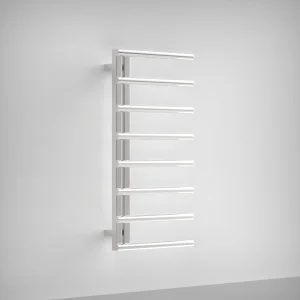 AVA Purity 1000 x 500mm Polished Stainless Steel Towel Rail  Oil Filled